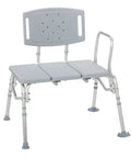 Folding Universal Sliding Transfer Bench For Tub With 500 Pound Capacity Bariatric Shower Chair That Slides Left Or Right