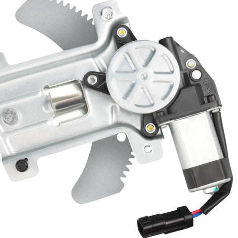 Chevy GMC Front Driver Power Window Regulator With Motor For 2004 To 2012 Chevy Colorado GMC Canyon And Isuzu I Series Front Left Driver Side Replacement, metal assembly with motor