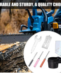 Chainsaw Sharpening Attachment Kit For Dremel And Rotary Tools With Universal Gardening Tool Attachment And Lawn Mower Sharpener