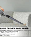 Crevice Tool Attachment With Adapter Kit For Narrow Gaps And Tight Corners Compatible With Vacuum Models NV350 NV360 NV500 on couch
