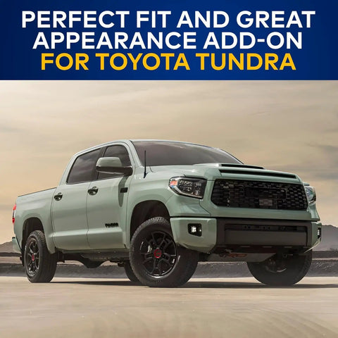 Toyota Tundra with Toyota Tundra Antenna Mast Replacement 2007 2026 Black Antenna For Cars Trucks And SUVs AM FM Radio Compatible