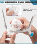 Replacement AirFit N20 Nasal Cushion Two Pack for a Reliable Seal on Medium Fit frame shown during disassembly.