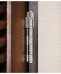 Door Saver Hinge Pin Stop For Residential Doors Fits 3 To 4.5 Inch Hinges Satin Nickel Finish No Tools Required Easy Instant Install