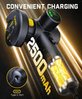 Cordless Angle Grinder With LED Display, Pro-Grade Brushless Power, Go-To DIY Cut Off Tool, 3 Speed Modes, Type C Fast Charging