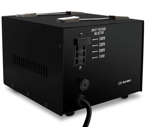 Heavy Duty 5000 Watt Voltage Converter Transformer For Step Up And Down 110V And 120V To 220V And 240V with visible input voltage selector