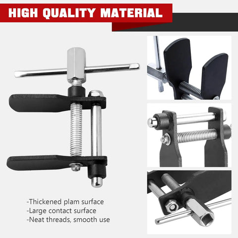Disc Brake Pad Installation Spreader Caliper Piston Tool For Easy Piston Return Non Marring Surface Safe DIY Auto Brake Service Quick Pad Spread And Caliper Reset Durable Metal Build For Home Mechanics