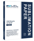 Sublimation Paper For Inkjet Printers 150 Sheets 13 By 19 Inches 120Gsm Heat Transfer Paper packaging front view