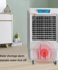 Skip Peak Summer Costs And Keep Your Space Chill With This Portable Swamp Cooler acting as a ductless AC with water shortage alarm.