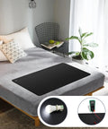 Grounding Mat Kit 2 Pack With Grounding Cords And Wrist Straps For Better Sleep 10 By 26.7 Inches in a bedroom setting