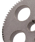 Close-up of 80 Tooth Mini Lathe Gear 12mm ID 83mm OD 8mm Thick Replacement For MX 210 WM 210 with high-speed steel anti-corrosion finish.