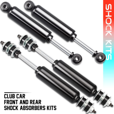 Golf Cart Shocks For Club Car DS And Precedent Front And Rear Absorbers Fits DS G And E 1988 Up And Precedent 2004 Up Replacement