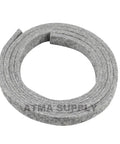 Dryer Repair Kit For GE Contains Front Drum Bearing WE14M124, Front Drum Felt WE9M30, Drive Belt WE12M29, felt strip detail