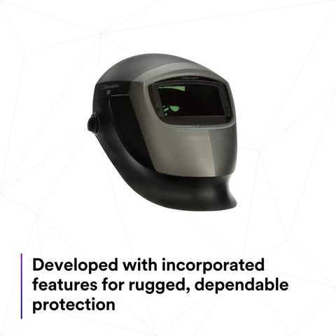 Natural Color Auto Darkening Welding Helmet 9002NC For MMAW TIG MIG Welding Brighter Optics Durable Black And Silver Build