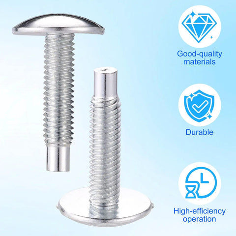 Roll With These Top Shelf 18 Piece Load Center Cover Replacement Screws Designed For Electrical Panels Compatible With Square D Siemens Qo Homeline Murray Heavy Duty Steel Hardware To Nail Down Any Breaker Box Task Flawlessly, showing high-quality zinc plated steel screws.