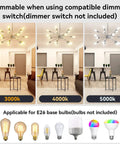 Mid Century Modern Pendant Light 6 Light Sputnik Chandelier In Black And Gold With Adjustable Arms displaying dimming options