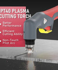 IPT40 Plasma Cutting Torch Replacement For Cut-55DS Pro, Cut-55NHF, And Cut-55NHF Plus With Non-Touch Pilot Arc