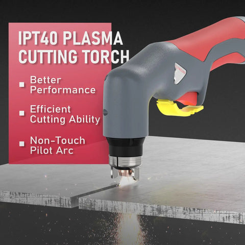 IPT40 Plasma Cutting Torch Replacement For Cut-55DS Pro, Cut-55NHF, And Cut-55NHF Plus With Non-Touch Pilot Arc