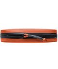 Side view of Compact SemiRigid Utility Organizer Case with YKK AquaGuard zipper in orange, weather-resistant and heavy duty.