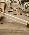 Dimmable T10 LED Filament Tubular Bulb 6W Warm White 2700K 11.8 Inch Long Tube Retro Vibe LED Filament 60W Equivalent E26 Base