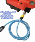 4 Pack Garden Hose Filters 3/8 to 1/2 Inch Inner Diameter Heavy Duty Stainless Steel Strainer Water Pump Connector attached to hose