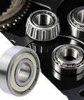 Two Pack 12mm Bore 32mm Outer Diameter 10mm Width Double Shielded Deep Groove Ball Bearings 6201ZZ High Speed Radial Ball Bearings