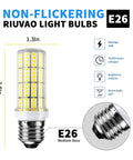 6 Pack LED Light Bulbs 200W Equivalent 2500 Lumen 5000K Cool Daylight E26 E27 Base Super Bright Energy Saving 20W Replacement