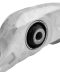Close-up of bushing on Beefy Front Lower Control Arm Kit Pair For 2005 To 2009 Nissan 350Z And 2005 To 2007 Infiniti G35 RWD Direct Fit Replacement