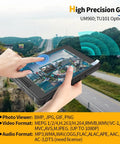 Hardcore Rugged Android 11 Tablet With 8GB Ram And 256GB Storage, Industrial Handheld Pc For Warehouse And Field Work, Designed To Crush Any Job And Snag Barcodes Fast, showing GPS functionality.