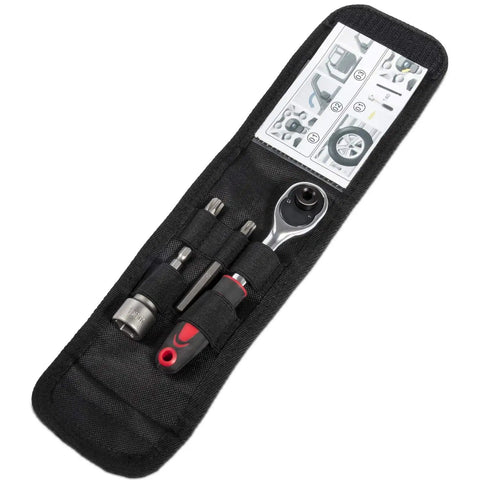 Hard Top And Door Removal Torx Tool Kit For Jeep Wrangler 2007-2024 JK JKU JL JLU 2-Door And 4-Door Models in black pouch