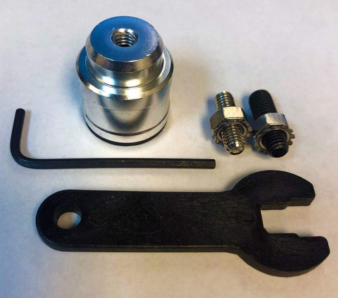 Radio Antenna Base Repair Kit For GMC Chevy Buick Cadillac Cars And Trucks Custom Fit With Premium Weather Resistant Materials Easy Install Replacement For Damaged Antennas including metal base, connectors, and tools.