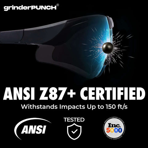Built In Bifocal Safety Sunglasses With Magnifier For Reading And Work ANSI Z87 Impact Resistant Sun Readers.