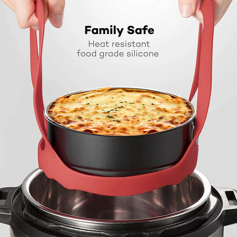 Silicone Sling Lifter Accessory For Instant Pot And Ninja Foodi Pressure Cookers Easy Lift Safe Bowls Pans Bakeware Heat Resistant