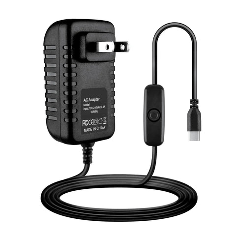 AC DC Charger For SkyTrak Plus SkyTrak Plus 2025 Golf Launch Monitor And Simulator Power Supply Cord with plug and wire