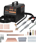 Beefed Up Three Point Five KW Stud Welder Dent Puller with LED Digital Control Panel 110V 4200A and 17 accessories kit