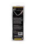 Front: Design Engineering RFI Shield Sleeve blister pack; 1/2 in x 36 ft, tinned copper shielding, grounding strap