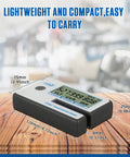 Portable Solar Tint Meter for Car Folks and Filmed Glass UV IR Transmittance Reader Light Transmittance and Spectrum Tester 8mm Slot