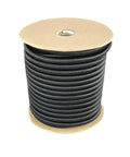Elastic Bungee Cord Set 1/8 3/16 1/4 5/16 3/8 Inch Diameters On 50 Or 100 Foot Spools Weather Resistant Black Shock Cord