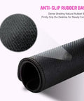 Detailed view of anti-slip base on Oversized 30x12 Inch Gaming Mouse Pad Dope Non Slip Large Keyboard And Computer Accessory.