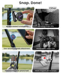 Comparison of Magnetic Golf Cart Phone Holder With 360 Degree Rotation Fits EZGO Club Car Yamaha Golf Carts to traditional mounts