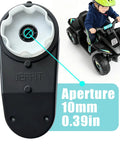 Close-up of Two Pack RS390 6V 18000RPM Miniature DC Motor With Gearbox Upgrade and toy vehicle