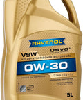 0W-30 Fully Synthetic Motor Oil 5 Liter Jug With USVO PAO Base, Low Friction Formula, ACEA C3 Approved, High Performance Engine Oil