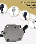Two Pack Fuel Pumps For Yamaha Outboard 2 Stroke 115 130 140 150 175 200 225 250 300 HP Replaces 6E5-24410-02 18-7349