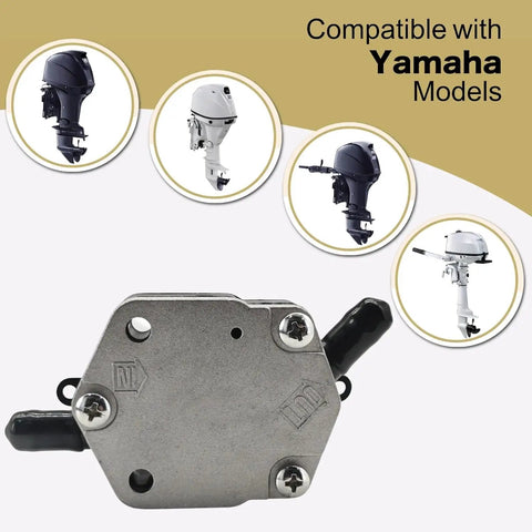 Two Pack Fuel Pumps For Yamaha Outboard 2 Stroke 115 130 140 150 175 200 225 250 300 HP Replaces 6E5-24410-02 18-7349