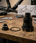 Aluminum Hub Driver Body For XD XDR Ratchet System With Precision CNC Machining Beefed Up Dust And Damp Protection Built For Long Rides 11 And 12 Speed Compatible Race Spare Part Replacement, black hub part