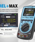 2 In 1 Oscilloscope Multimeter With 2.4 Inch Color Screen 1 MHz Bandwidth 2.5 Msps Sampling Rate For Quick Signal Capture, display detail
