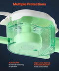 Condensate Pump With Automatic Safety Switch For Air Conditioners Dehumidifiers HVAC Furnaces And Ice Makers Delivers Nine Point Six GPH Up To 33 Feet Lift 100 To 230 Volt Ultra Quiet 21 DB No Fuss Drainage For Long Distance And Uphill Runs, transparent pump chamber