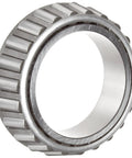 Tapered Roller Bearing Inner Race Cone, Steel, 2.8750 Inch Inner Diameter, 1.188 Inch Cone Width, Single Inner Ring Built For Heavy Radial And Axial Loads, Fits With Compatible Outer Cups Sold Separately, side view.