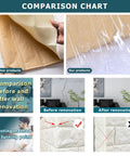 Comparison chart of White 3D Wall Panels Pack Of 20 Sheets With 29 Sq Ft Coverage Printable Wallpaper Sticker vs other products.