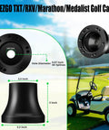 Universal Aluminum Steering Wheel Adapter For TXT RXV Marathon Medalist Golf Carts No Fuss Install Rust Resistant Alloy