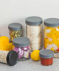 9 Regular Mouth Mason Jar Lids With Silicone Ring Thickened Leakproof Gray Plastic Lids 70mm Fit Ball Kerr And More For Canning, Preserving, And Storing Food Must Have on mason jars